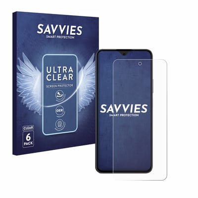 Savvies - Screenprotector voor Honor 90 Smart - Folie Beschermfolie transparant 6 Stuks