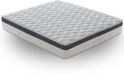 iLoveSleep - Matras POSITANO 80x200 Pocketvering Matras - Dikte 27 cm - Premium Kwaliteit - Ergonomisch - Gemiddeld - 7 cm traagschuim