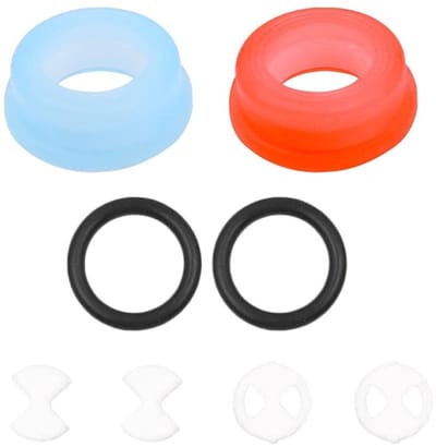 Dailygoods- Kraan Reparatieset - 8 Onderdelen - Keramiek/Siliconen - O-Ringen - Lekkende Kraan - Badkamerreparaties - Kraanreparatieset
