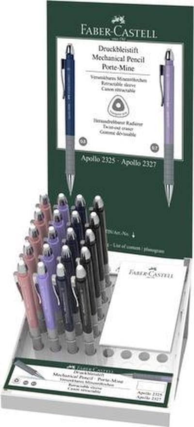 vulpotlood Faber-Castell Apollo 0.5mm display FC-232520