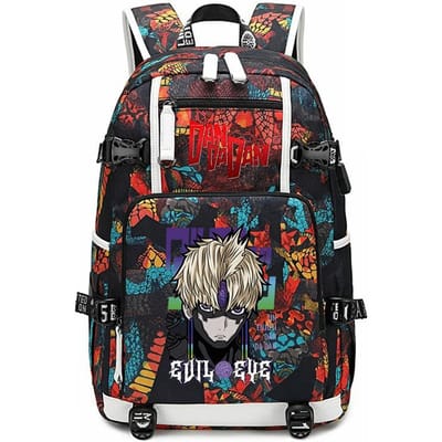 Dandadan Anime Print Student Rugzak Grote Capaciteit Casual Dagrugzak voor Jongens Meisjes School Reizen