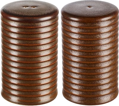 ASA Selection zout- en peperstrooier set Brown, porselein, bruin, 6,5 cm, 23390238