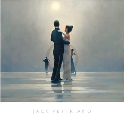 Kunstdruk Jack Vettriano - Dance me to the End of Love 72x68cm