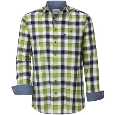 Babista herren Overhemd - 37/38 - groen - Plus Size