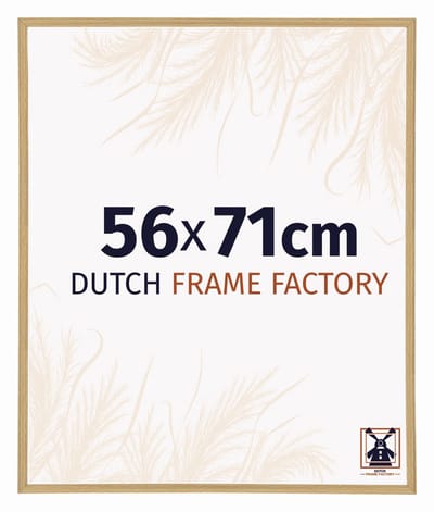 Fotolijst 56x71 cm - Kunststof - Beuken Licht - Angers