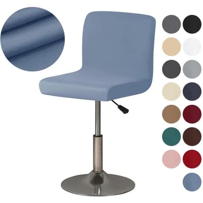 1PC Stretch Barkrukhoes Effen Kleur Korte Rug Barkrukhoezen Kleine Maat Eetkamer Barkruk Slipcover el Cafe Counter