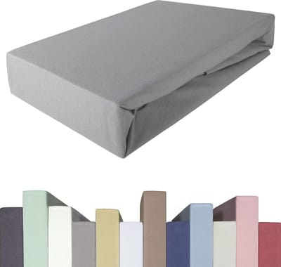 hoeslaken voor boxspringbed en matrassen tot 40 cm hoog, premium kwaliteit, katoen met 5% elastaan, densiteit 190 g/m2, verkrijgbaar in vele maten en kleuren. Hoeslaken.