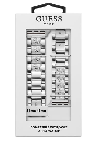 Guess Guess Apple Band (38Mm-40Mm) Horlogebanden Zilverkleur Armband Gemaakt Van 100% Roestvrij Staal Not Applicable CS2011S1, CS2011S2