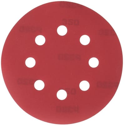 Radix - Schuurschijf - Pro - Klittenband 125 mm - P320 – 8 stofgaten (10 stuks)