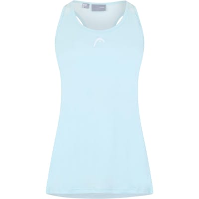 Head Dames-tanktop met ronde hals en ‘Spirit’-opdruk (Blauw)