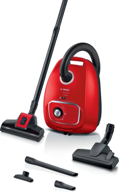 Bosch ProAnimal BGB41PET1 Serie 4 - Stofzuiger met zak - 11 mtr bereik - HEPA 13 - Rood