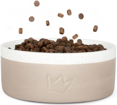Rudelkönig Hondenvoerbak 900ml – Voerbak Hond Keramiek met antislip noppen - Drinkbak Hond