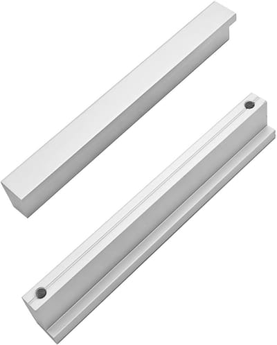 Deurknoppen voor Keukenkasten en Meubels, Aluminium Legering, 128 mm Gatafstand, Set van 2, Modern Design en Duurzaam Gebruik