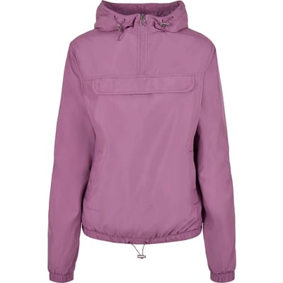 Urban Classics - Basic Pullover Jas - XS - Paars