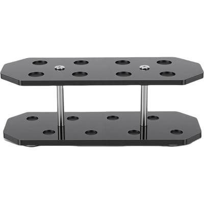 Support de Fléchettes de Bureau Peut contenir 8 Fléchettes Présentoir à Fléchettes en Acrylique pour Salle de Jeux à Domicile Bureau Noir