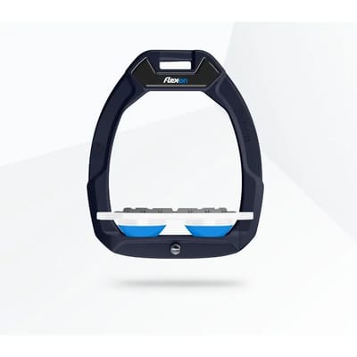 Veiligheidsstijgbeugels Plat Grip Groen/Wit/Blauw Flex-On Safe-On