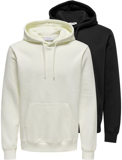 Only & Sons Heren hoddie 2 pack Connor