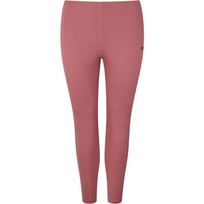 Reebok Leggings met gladde binnenkant en strakke pasvorm voor dames (Roze)