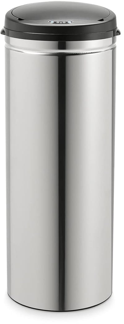 Sensor Vuilnisemmer 50L - Roestvrij Staal Afvalemmer met Automatische Opening