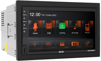 Gas Audio Power Gas Max 2din Autoradio 675 Touch Carplay Dab voor Auto Geluidssystemen en Hoogwaardige Geluidskwaliteit