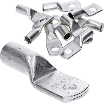 10 stuks Kalitec HR25-5 standaard buiskabelschoenen 25 mm² M5 I zonder kijkgat I Made in Germany