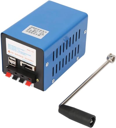 Handslingergenerator - USB-Oplaadbaar - Geluidsdempend - Compact en Lichtgewicht - Voor Buitengebruik in het Veld