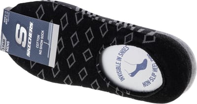 Skechers 3pk Mens Invisibles Socks  S113816-GRY, Mannen, Grijs, Sokken, maat: 41-46