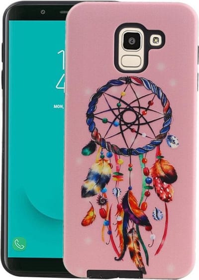 Dromenvanger Design Hardcase Backcover - Hoesje Geschikt voor Samsung Galaxy J6