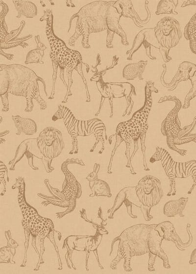 Sam & Luca - Life is a Zoo yellow-beige
