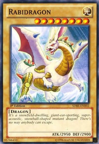 Yugioh Kaart Rabidragon (SDBE-EN002) - Structure Deck Saga of Blue-Eyes White Dragon - 1e Editie - Common