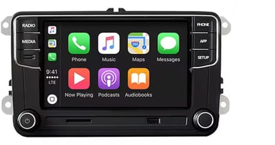 RCD360 Autoradio auto met scherm - autoradio geschikt voor CarPlay en Android auto - bluetooth radio - geschikt voor Volkswagen Passat 2010-2015