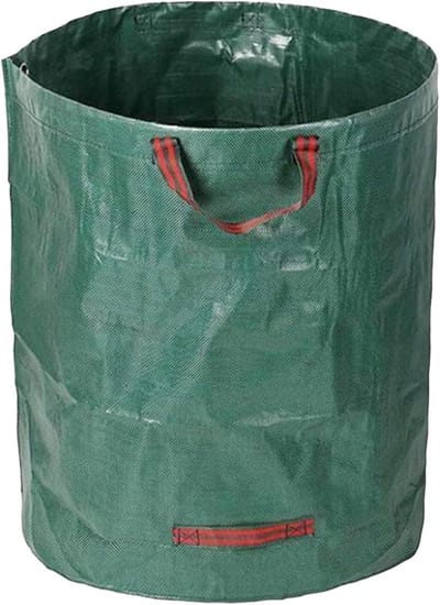 Herbruikbare Tuinzakken - Vuilniszakken Gras - Tuinafval Verzamelen - Stevig PP-weefsel - 200 Liter Capaciteit - Groen