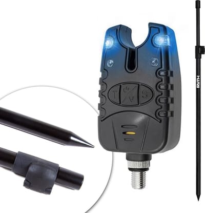 Eurocatch Beetmelder Bankstick set 1 Rod enkel - Karpervissen - Beetverklikker - Hengelsteun