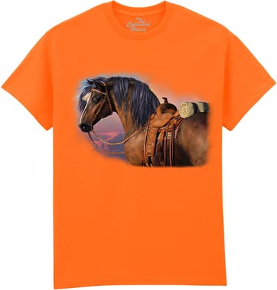 Paarden Cowboys Pride The Coloured House T-shirt M