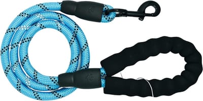 Honden Trainingslijn - Hondenriem Korte Lijn - Hondentraining Zonder Trekken - Waterbestendig Klimtouw - 48 inch - Blauwgroen