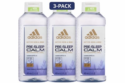 Adidas Douchegel Pre-Sleep Calm – 3-Pack – 3 × 250 ml – Ontspannend – Voor het slapengaan – Unisex