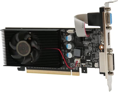 Krachtige 1GB GDDR3 Gaming Grafische Kaart voor Desktop PC, PCI Express 2.0, HDMI, DVI en VGA Aansluitingen, Ideaal voor Gamers en Multimedia Toepassingen