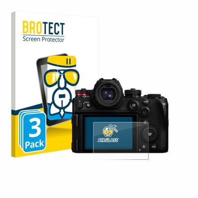 Screenprotector 3 Stuks voor Panasonic Lumix DC-S1II Beschermglas transparant