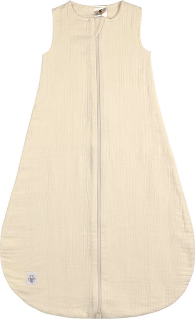 Lässig Babyslaapzak Zomer Muslin GOTS - Hydrofiel - Vanilla 3-6mnd maat 62/68