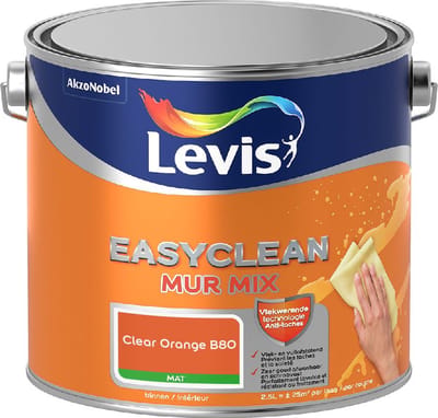Levis - Easyclean Mur Mat Mix - Clear Orange B80 - Mengverf - 2,5 L
