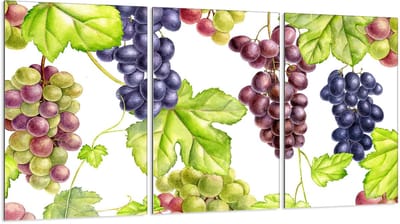 TMK ArtDeko - Beschermplaat voor Fornuis - Glas - 30x52cm