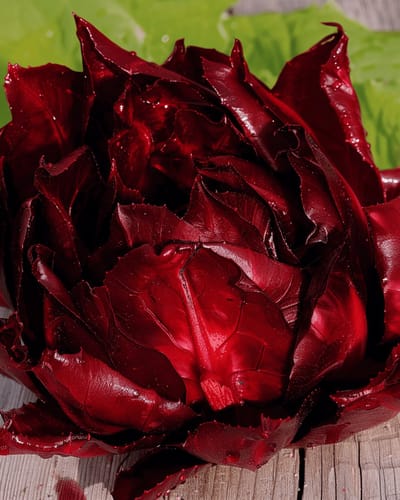 Roodlof Zaden Orchidea Rossa Cichorium Intybus Vroeg Ras