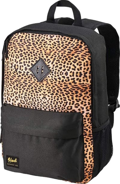 CabinMax Rugtas - Schooltas Meisje | Jongen - Rugzak - Schooltassen A4 formaat - Lichtgewicht - Leopard