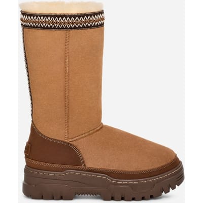 UGG® Classic Tall TrailGazer-laars in Brown, Maat 39, Leder/Suede