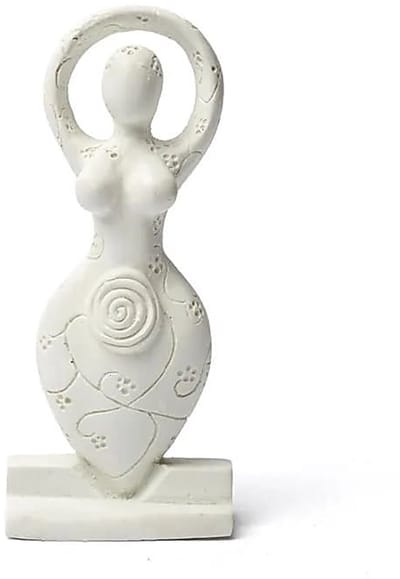 Godinnenbeeld wit – ±13 cm