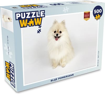 Puzzel Blije pomeriaan - Legpuzzel - Puzzel 500 stukjes