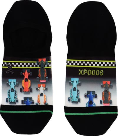 XPOOOS - Zandvoort Heren Footies - 1-Pack - Maat 39/42