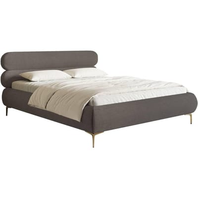 Bedframe Comella 180 x 200 cm ribstof | NADUVI Collection