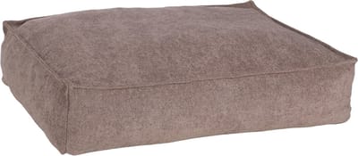 Kussen Oana Rechthoekig Taupe met rand 80x60x18cm