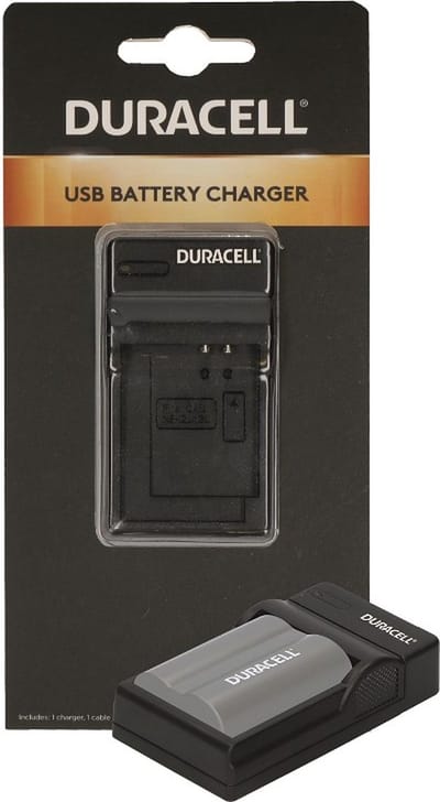 Duracell USB lader voor Nikon EN-EL3 / EN-EL3e + Fujifilm NP-150